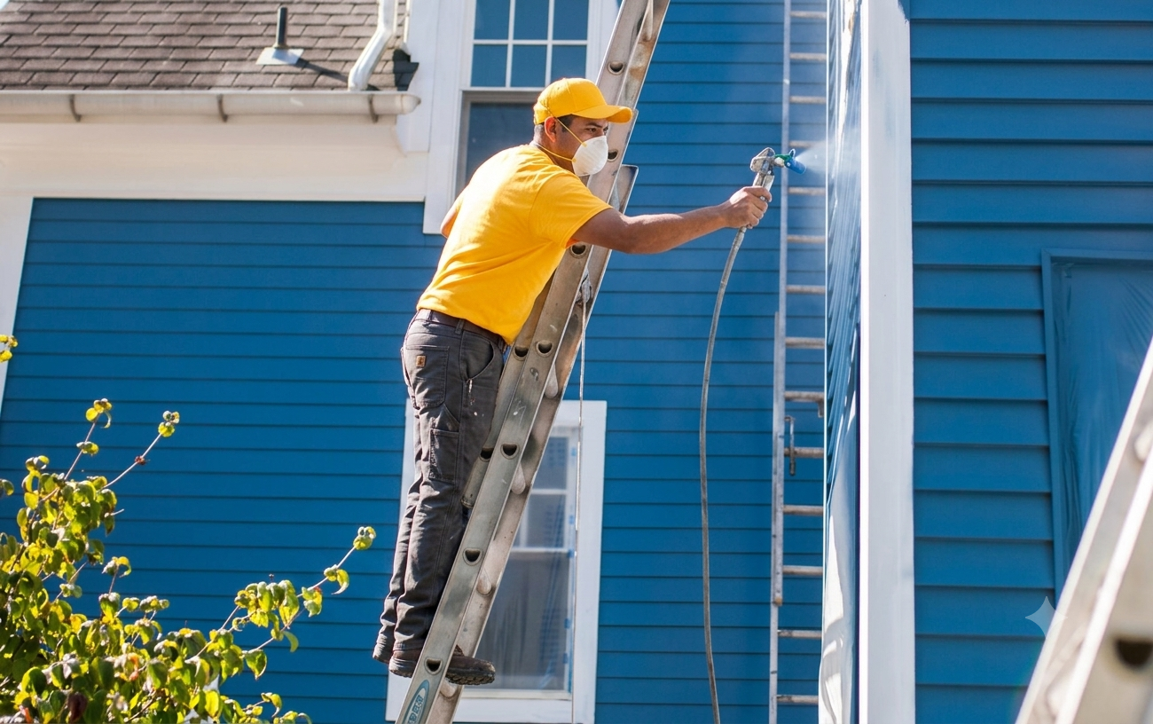 Before and After Exterior House Painting